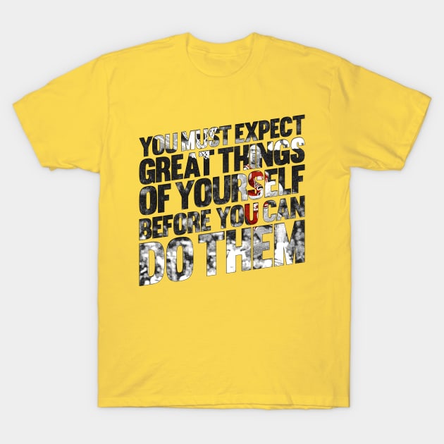 Jordan about Great Things 1 T-Shirt by Aefe